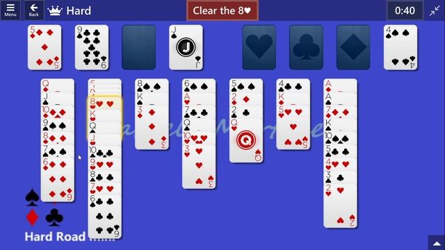 Hard Road Mini Game #5 | October 8, 2021 Event | FreeCell смотреть онлайн