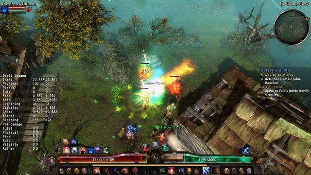 【Grim Dawn】 Vitality PS Archon Part10 elite Act7-ultimate Act1 LV78-82 смотреть онлайн