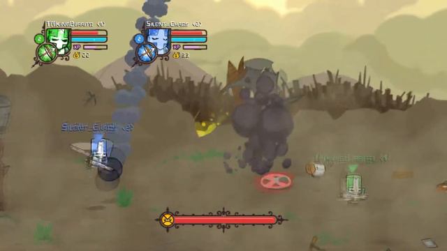 I'm getting ALL the girls! Castle Crashers is back! (Funny Moments) смотреть онлайн