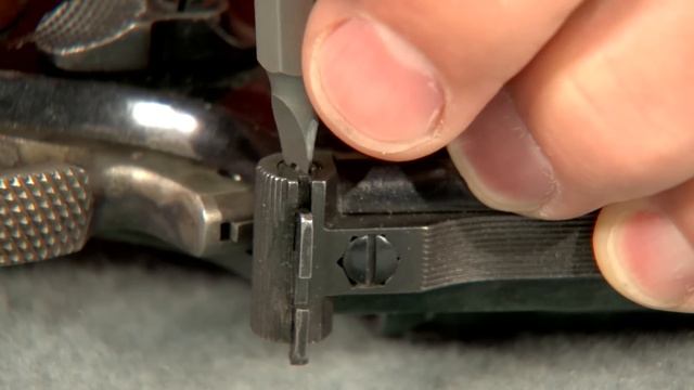 How to Install a Rear Sight Blade on a Smith and Wesson Revolver | Smith & Wesson Revolver Project смотреть онлайн