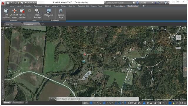 Geographic Location Enhancements in AutoCAD 2015 смотреть онлайн