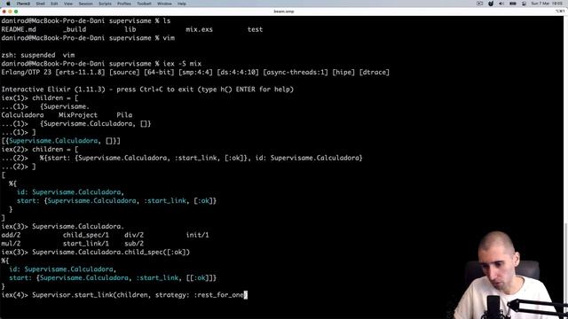 Estrategias para trabajar con Supervisor – Concurrencia en Elixir смотреть онлайн
