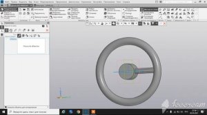 Маховик 3d модель Компас 3D / как начертить маховик / Kompas 3d САПР / сборка /деталь 3д / компас 3