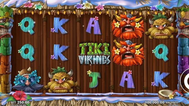Обзор игрового автомата Tiki Vikings (JFTW/Microgaming)