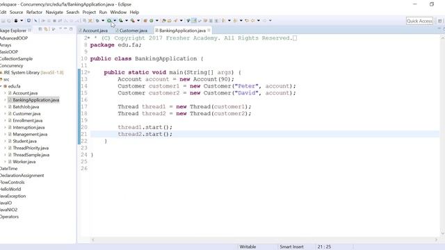 236 Static Synchronization Lab смотреть онлайн