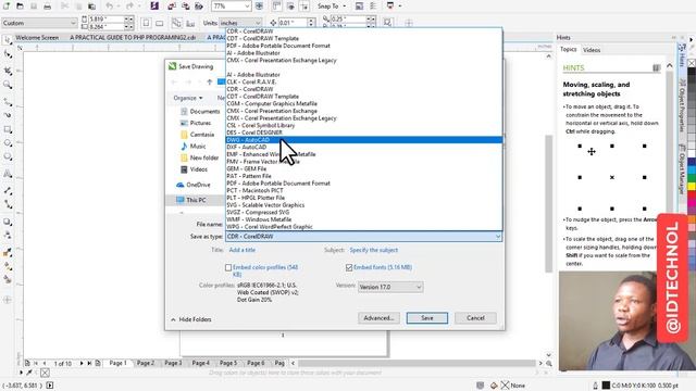 Convert CorelDraw to Microsoft Word Document смотреть онлайн
