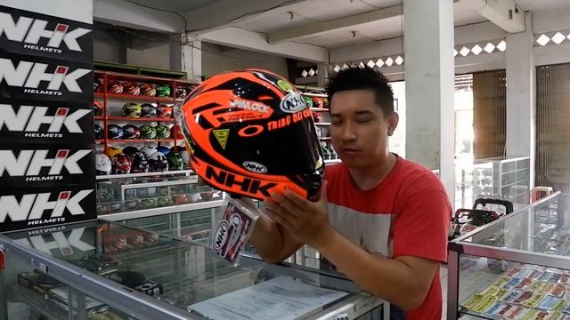 HELM NHK RACING INSTINCT ORANGE FLOW FLAT VISOR ORY DAN PINLOCK JUGA SPOILER RACING KONSEP смотреть онлайн