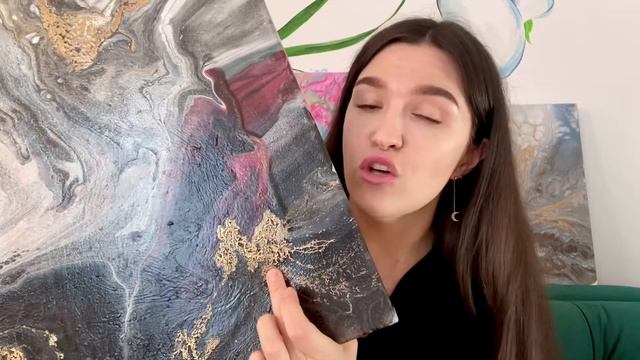 Уже завтра, 17 мая, в 21.00 я выложу открытый урок по технике «Fluid art» смотреть онлайн