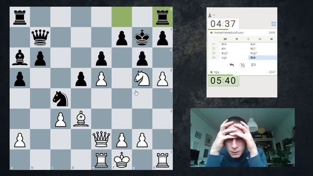 The textbook London System mating attack · Training Game смотреть онлайн
