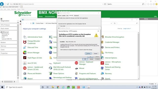 Cannot Access BMXNOR0200 Diagnostic Web Pages | Schneider Electric Support смотреть онлайн