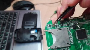 Видеорегистратор Ritmix AVR-300  "карта защищена"   ремонт.