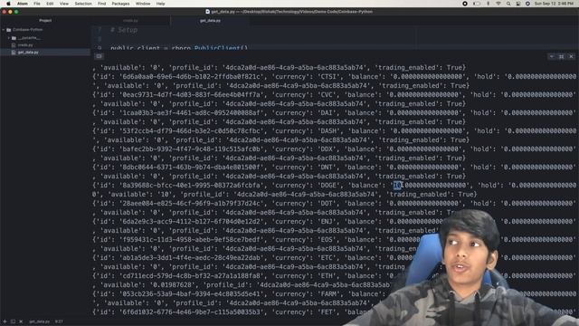CoinBase Portfolio Data in Python смотреть онлайн