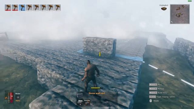 Построили лабиринт Минотавра в Валхейм. Built The Minotaur Maze In Valheim.