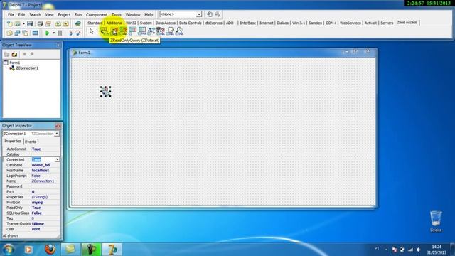 Delphi - Conectando BD com Zeos (em 1 minuto) смотреть онлайн