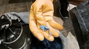 Прочистка автоматической канализационной установки Sololift2 WC-3 фирмы Grundfos.