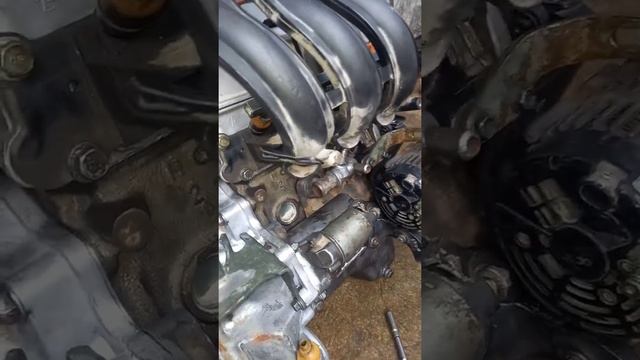 Собраний вид двигатель DAEVO MATIZ смотреть онлайн