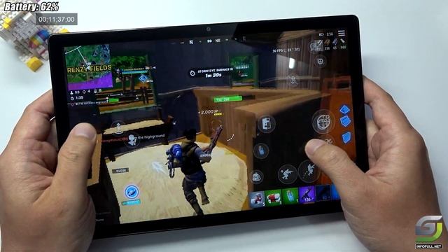 Samsung Galaxy Tab A8 2023 Fortnite Gameplay | Unisoc Tiger T618