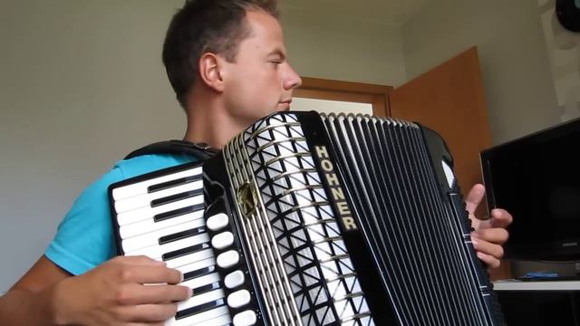 Stereo Love on Accordion смотреть онлайн