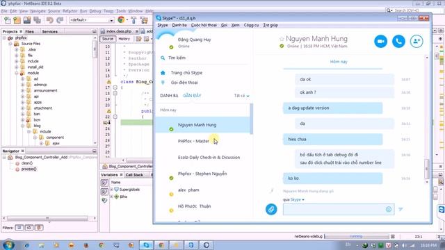 Debug with NetBeans [X-Debug] смотреть онлайн