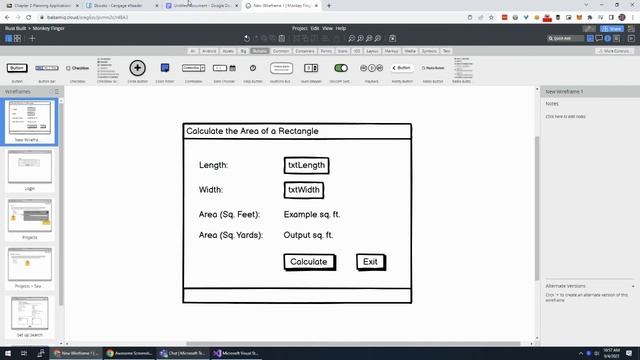 Area Exercise 2-4 Zak's Programming with Microsoft Visual Basic 2019/2022 смотреть онлайн
