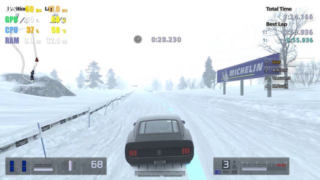 RPCS3 0.0.15-12051 | Gran Turismo 5 4K 60FPS UHD i9-11900K | PS3 Emulator Gameplay смотреть онлайн