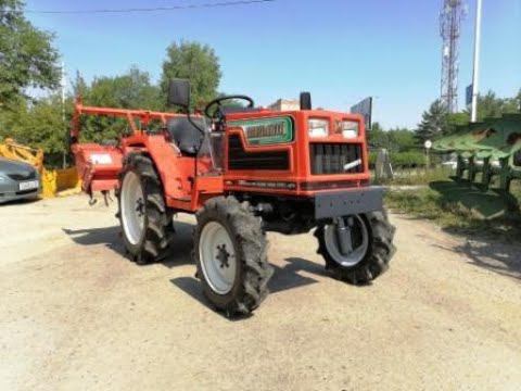 Японский Мини-трактор Hinomoto N200 смотреть онлайн