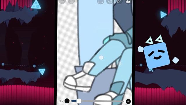 Speedpaint | Cyan & Cube | JSaB