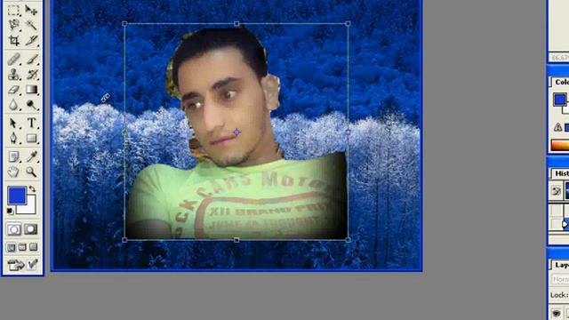 كيف اغير خلفيه صوره في الفوتشوب смотреть онлайн