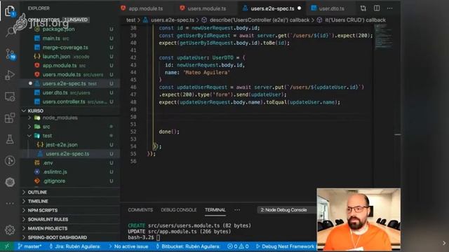 Workshop de NestJS смотреть онлайн
