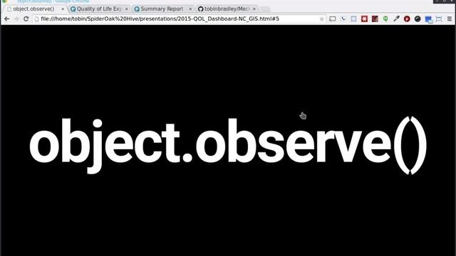 2015 NC GIS talk on the Quality of Life Dashboard смотреть онлайн