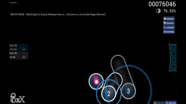 ПРОХОЖДЕНИЕ КАРТЫ/СЛОЖНОСТЬ NORMAL/ OSU [FL] смотреть онлайн