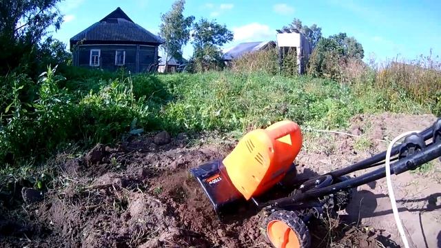 Электрический культиватор Daewoo и подобные в работе смотреть онлайн