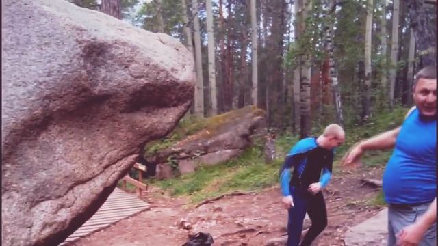 На Столбы.  Красноярск