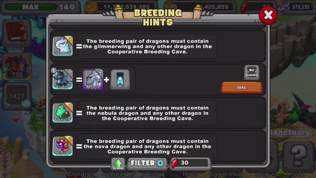 Dragonvale | How to breed Lunis Dragon! | смотреть онлайн