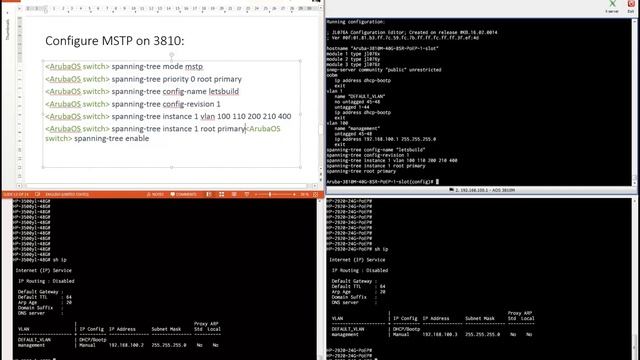 ArubaOS Switches Let's Build a Network - 4 new version смотреть онлайн