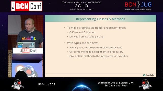 Implementing a Simple JVM in Java and Rust by Ben Evans at JBCNConf'19 смотреть онлайн
