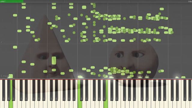 You're Pointless but it's MIDI (Auditory Illusion) | You're Pointless Piano sound смотреть онлайн
