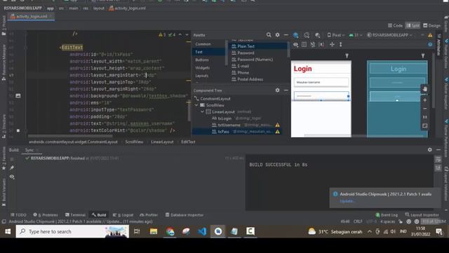 Part 2 - Form Login | Design UI App | Kotlin смотреть онлайн