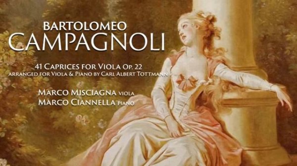 Campagnoli: 41 Caprices for Viola Op. 22