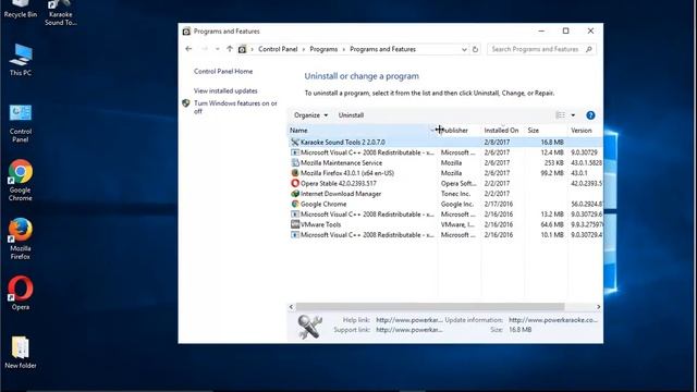 Uninstall Karaoke Sound Tools 2 on Windows 10 смотреть онлайн