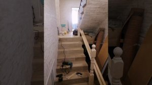 монтаж балясин на керамо-гранит. Столярный дом ?