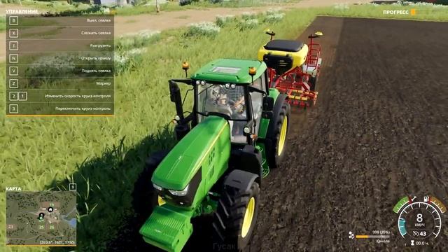 ГУСАК ЗАДЕЛАЛСЯ ФЕРМЕРОМ! - Farming Simulator 19 - #1