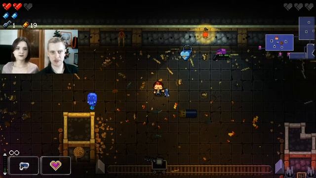Мастера Рогаличного спорта! || [co-op] Enter the Gungeon #4 || 3 этаж + Прорицатель мины смотреть онлайн