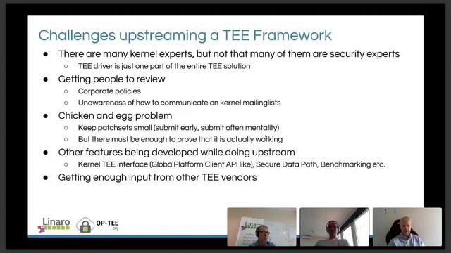 TEE Linux kernel support and open source security [Free Webinar] смотреть онлайн