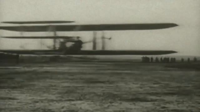 Wright Brothers First Flight, 1903 смотреть онлайн