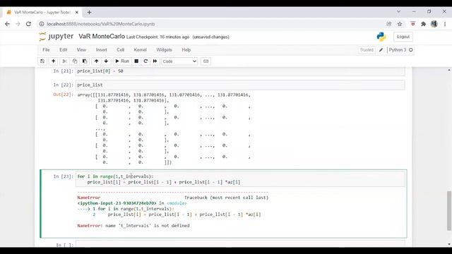 VaR Monte Carlo Simulation | Value at Risk through Monte Carlo Simulation смотреть онлайн