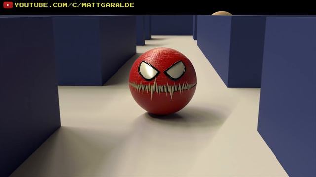 Red Monster Pacman Vs Granite Pac [Remake]