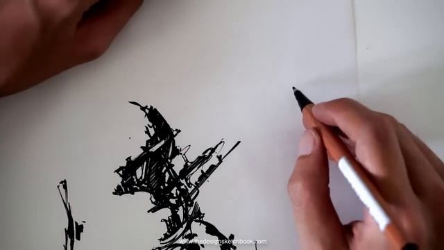 CHALLENGE: Fill a roll of Concept art sketches | Day 1: 5.60meter смотреть онлайн