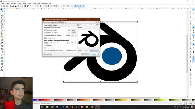 Comment transformer une image 2D en objet 3D ? Blender смотреть онлайн