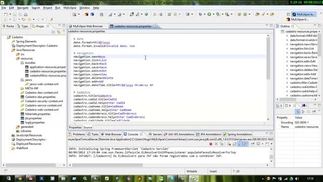 Parte 2 - Aplicativo Java Web com JSF, Hibernate, Oracle, myeclipse смотреть онлайн